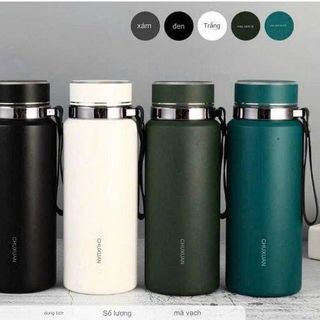 BÌNH GIỮ NHIỆT INOX 800ML SƠN NHÁM (T50)