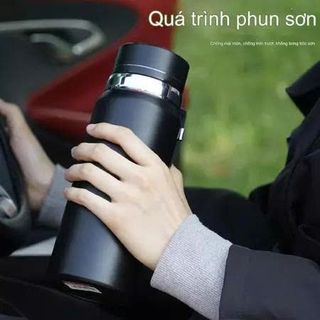 BÌNH GIỮ NHIỆT INOX 800ML SƠN NHÁM (T50)