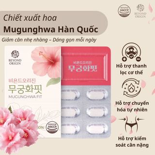 [Beyond Origin] Viên Uống Detox Giảm Cân Mugungwha Fit