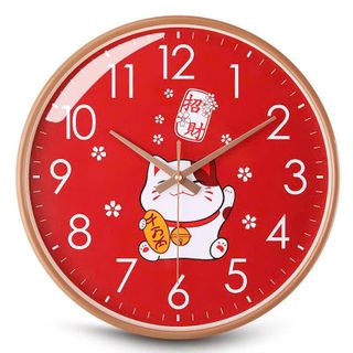 ĐỒNG HỒ TREO TƯỜNG MÈO THẦN TÀI