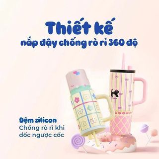 LY GIỮ NHIỆT INOX QUAI CẦM 710ML TON CUP (T40)