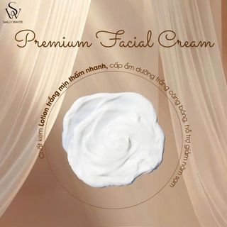 Combo 2 Kem dưỡng SALLY WHITE - PREMIUM FACIAL CREAM 25gr - Giúp trắng da căng bóng, giảm nám sạm