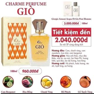 Nước hoa charme Elegant