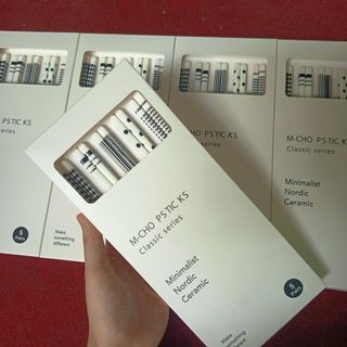 HỘP 5 ĐÔI ĐŨA GỐM SỨ NHẬT SIÊU ĐẸP