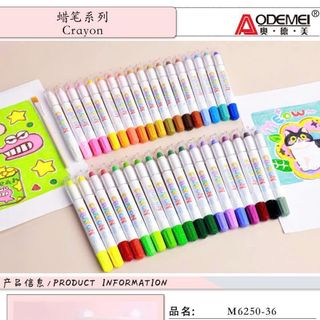 BỘ 18 MÀU SÁP LỤA (M6250)