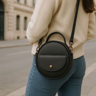 ÚI XÁCH NỮ DÁNG TRÒN HOT TREND, XÁCH TAY HOẶC ĐEO CHÉO - PIPI STORE