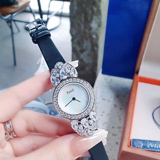 SĂN SALE ĐẦU NĂM ĐỒNG HỒ NỮ CAO CẤP BIAGET DÂY DA NHIỀU MÀU VIỀN XOÀN LÁ