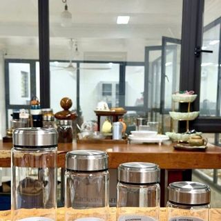 MTL05 Hũ Thuỷ Tinh Trơn 550ml ( THÙNG 24C )