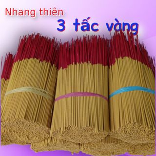 Sỉ 1.000 Cây Nhang Trần Tự Nhiên (3 Tấc & 4 Tấc) - Giá Rẻ Đóng Gói Kinh Doanh - Nhang THÀNH TÂM