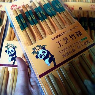 BỘ 10 ĐÔI ĐŨA TRE BAMBOO CAO CẤP