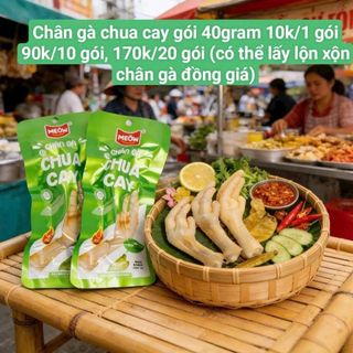 Chân gà các loại