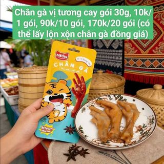 Chân gà các loại