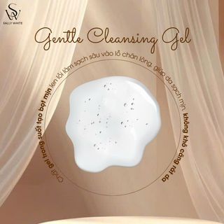 Sữa rửa mặt mầm gạo SALLY WHITE - 100ml Loại bỏ bụi bẩn, cân bằng độ ẩm và dưỡng da sáng mịn