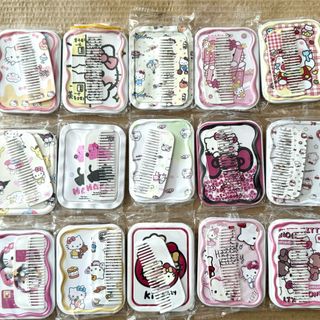 GƯƠNG LƯỢC KITTY MẪU VUÔNG