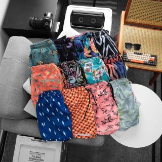 Short Biển nam Full 12 Colors.  Chất vải 2 lớp trượt nước lớp trong lưới thoát mát.