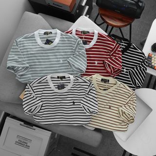 Áo thun nam.   Chất liệu cotton dệt xịn.