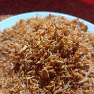 Ruốc sấy - Tép sấy Phú Quốc, tẩm gia vị vừa ăn, ăn liền hoặc nấu canh/soup/xào - 500GR