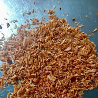 Ruốc sấy - Tép sấy Phú Quốc, tẩm gia vị vừa ăn, ăn liền hoặc nấu canh/soup/xào - 500GR