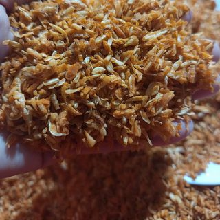 Ruốc sấy - Tép sấy Phú Quốc, tẩm gia vị vừa ăn, ăn liền hoặc nấu canh/soup/xào - 500GR