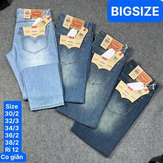 Jeans dài nam co giãn ,phom slim , basic.