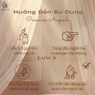 Combo 2 sản phẩm dưỡng trắng, hỗ trợ ngừa thâm sạm gồm: PREMIUM FACIAL CREAM + PREMIUM AMPOULE