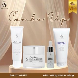 Bộ 4 sản phẩm dưỡng trắng hỗ trợ giảm nám,tàn nhang giúp da giảm nếp nhăn, trắng hồng