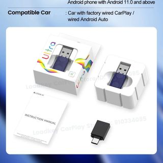 CARLINKIT MINI ULTRA 2 -Bộ Apple carplay/Android auto (2 in 1) không dây