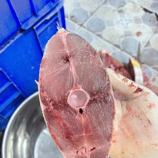 Cá bè trang tươi cắt khúc cấp đông khay 1kg (giao tphcm)