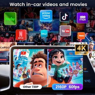 Android Box Carlinkit Tbox Ultra 1 – Chip Qualcomm SM6350 – RAM 8GB ROM 128GB – Biến Màn Zin Thành Màn Android