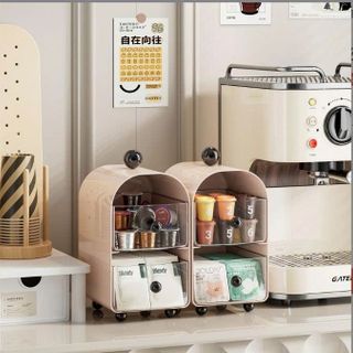 TỦ ĐỰNG PHỤ KIỆN 2 NGĂN 3 MÀU