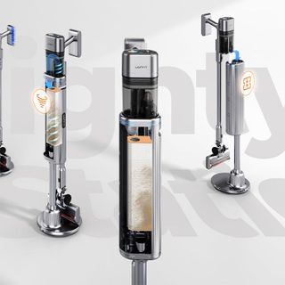 Máy hút bụi cầm tay không dây UWANT V100, tự đổ rác, khử khuẩn Ozone