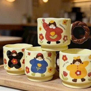 CỐC SỨ CÔ BÉ 380ML