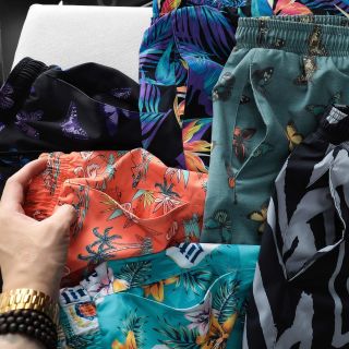 Short Biển MAN Full 12 Colors.  Chất vải 2 lớp trượt nước lớp trong lưới thoát mát.