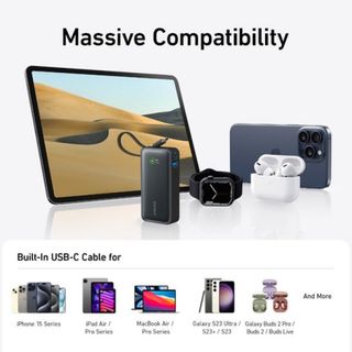 Pin Dự Phòng Anker Nano 10000 30W (Built-In USB-C Connector) - A1259