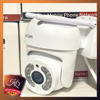 camera wifi ngoài trời chip sony 5.0mp gốc rộng 150% đã test thật tế chip nâng cấp có pin 4000mah khi cúp điện