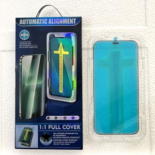 Cường Lực IPhone Tự Dán Blue Arrow