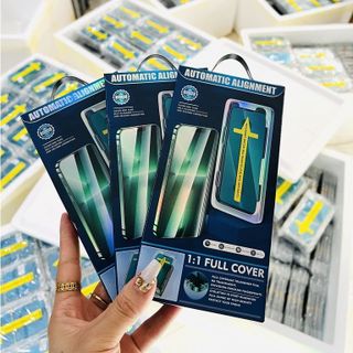 Cường Lực IPhone Tự Dán Blue Arrow