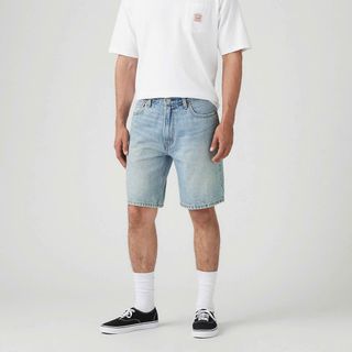 Short Jean Levis 555 Relaxed Straight chất vải 100% cotton .