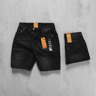 Short Jean Levis 555 Relaxed Straight chất vải 100% cotton .