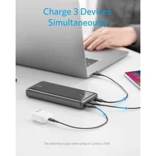 Pin sạc dự phòng Anker Power 3 A1290 60W PD 25.600mAh