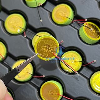 Pin Li-ion LIR 1454 3.85V 105mAh Có Dây