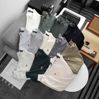 Áo Khoác Thời Trang tay dài Polo.  Chất vải cotton dày mịn cực đẹp. Thiết kế logo thêu sắc nét