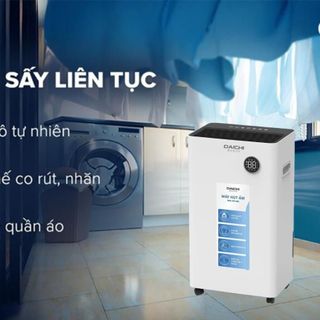 Máy Hút Ẩm Daichi DCP-30DH 30L, Lọc Không Khí, Sấy Quần Áo
