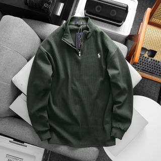 Áo Khoác Thời Trang tay dài Polo.  Chất vải cotton dày mịn cực đẹp. Thiết kế logo thêu sắc nét