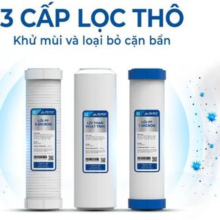 Máy Lọc Nước RO Nóng Nguội Lạnh Hydrogen Hoà Phát HPN625 | Tủ Đứng 10 Lõi