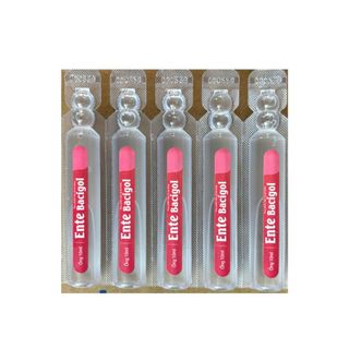 Men Ente Bacigol giảm đau bụng, đầy hơi, khó tiêu, tiêu chảy, phân sống hộp 20 ống