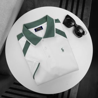 Áo thun polo nam Basic.  Thiết kế logo thêu sang chảnh cực nét.