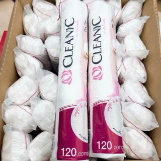 (HĐ) BÔNG TẨY TRANG CLEANIC 120 + 30 MIẾNG