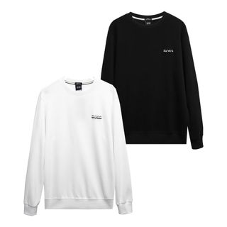 Sweater Boss Logo Thêu 3D. Vải Pique cotton cao cấp, hàng chính phẩm, chất đẹp, mặc thoải mái.