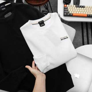 Sweater Boss Logo Thêu 3D. Vải Pique cotton cao cấp, hàng chính phẩm, chất đẹp, mặc thoải mái.